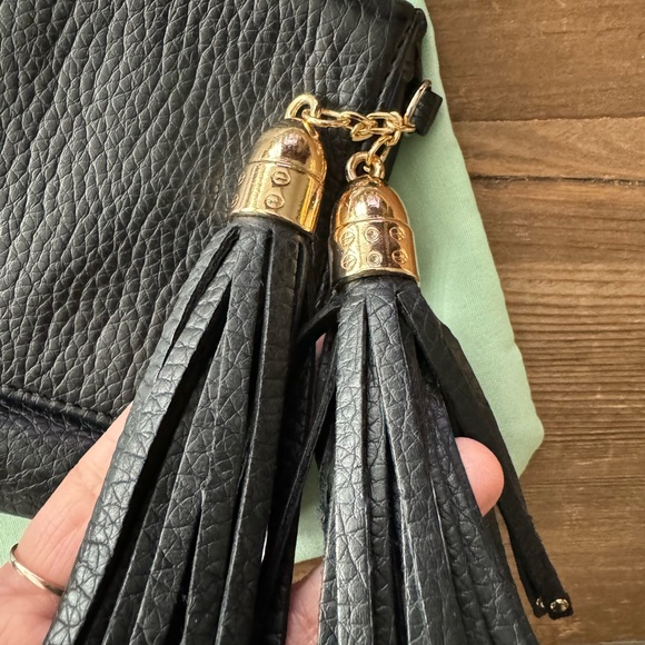 Deux Lux Black Vegan Leather Clutch - Picture 5 of 5
